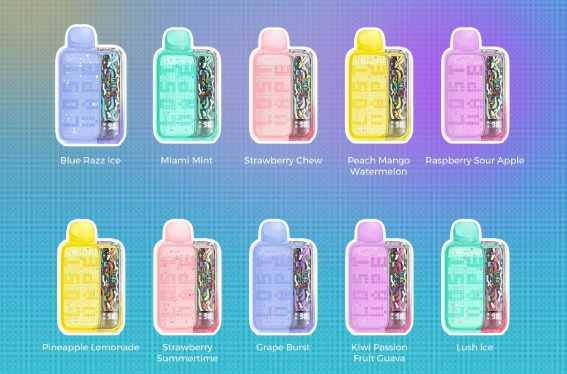 Lost Vape Orion Bar flavors