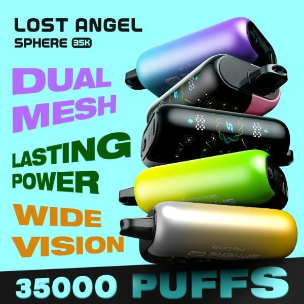 Lost Angel Sphere 35K Disposable Vape 4 lost angel sphere 35k