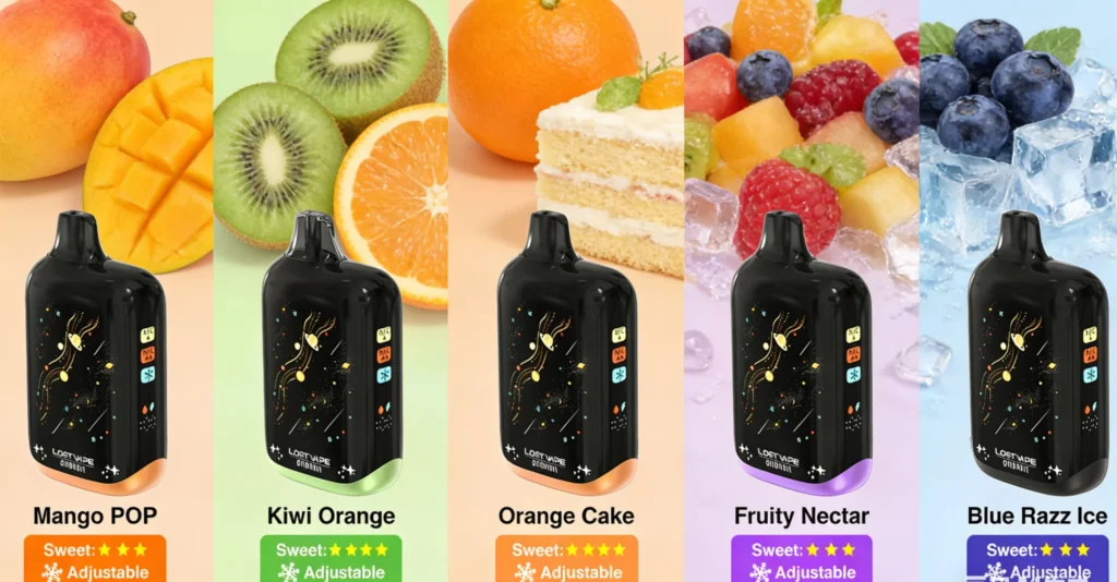 Lost Vape Orion Bar 50K New Version Disposable | Authentic Disposables 5 Lost Vape Orion Bar 50K New Version Flavors