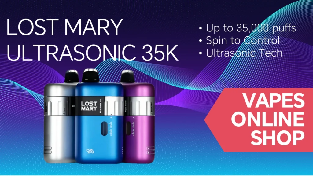 Lost Mary Ultrasonic 35K Disposable Vape 4 Lost Mary Ultrasonic 35K
