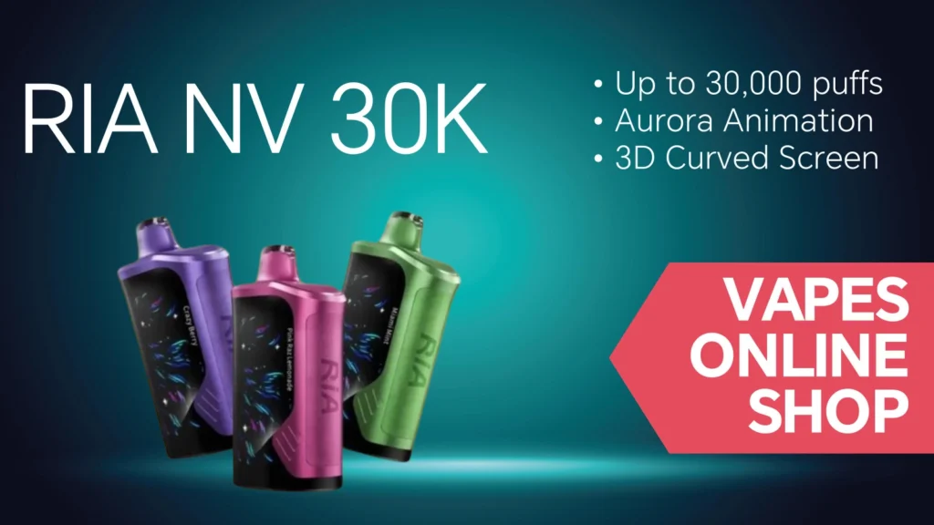 Ria NV30K Disposable Vape 4 Ria NV30K