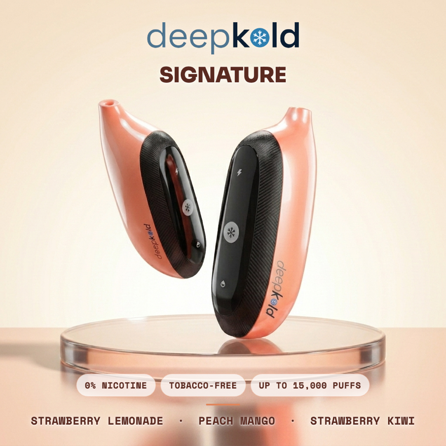 Deepkold Signature Zero Nicotine Disposable Vape