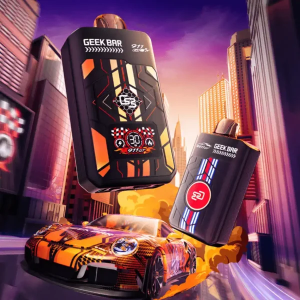 Geek Bar 911 GT 16K Replaceable Flavor Vape - Kit - 【Pod & Charging Device Battery】