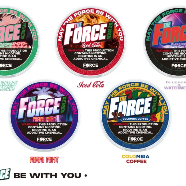 THE FORCE SENSE LABS Nicotine Gum