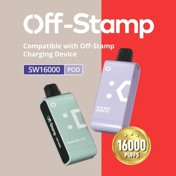 Off Stamp SW16000 Disposable Vape | Kit (Pod+Battery)&Disposable Pod