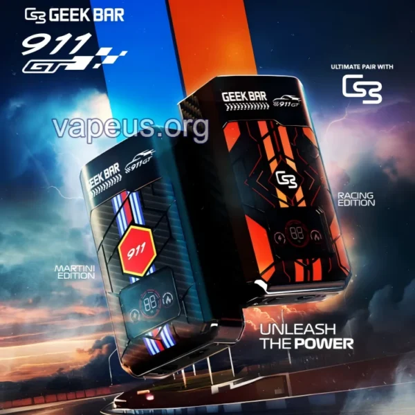 Geek Bar 911 GT 16K Replaceable Flavor Vape - Pod - 【Just Flavor Pod Does Not include battery】