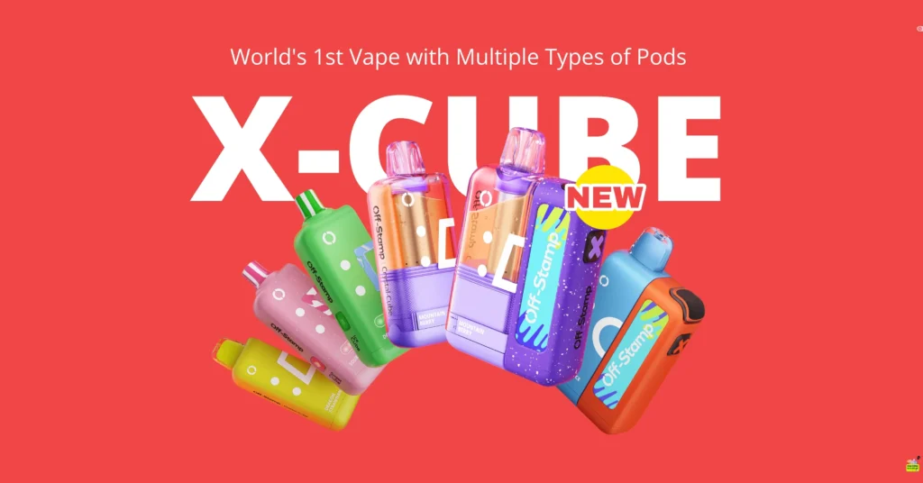 off stamp brand x cube1