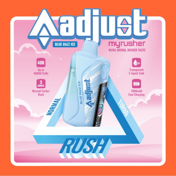 Adjust MyRusher 40K Disposable Vape