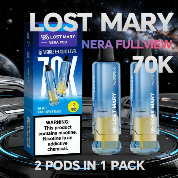 Lost Mary NERA FULLVIEW 70K POD | Replacement POD only