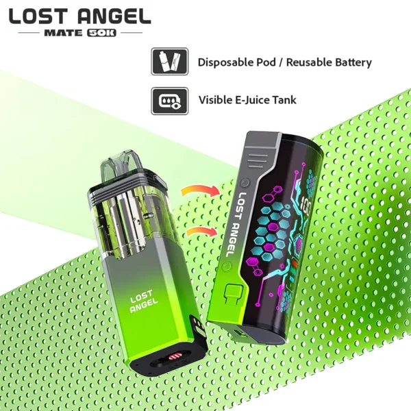 Lost Angel Mate 50K Disposable Pod | Lost Angel Pods (Battery Not Included)