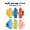 Digiflavor BRK 20,000 Puffs Disposable Pods 2 Digiflavor BRK Pods 20000 Disposable