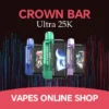 Al Fakher Crown Bar Ultra 25K Disposable Vape 3 Al Fakher Crown Bar Ultra 25K