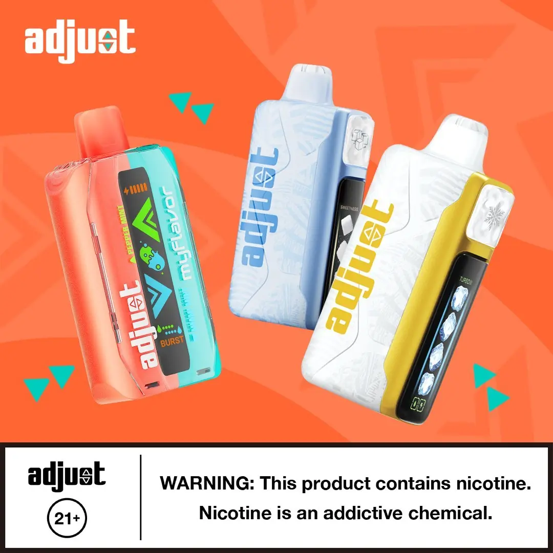 adjust vape flavor list Adjust Vapes main image 1