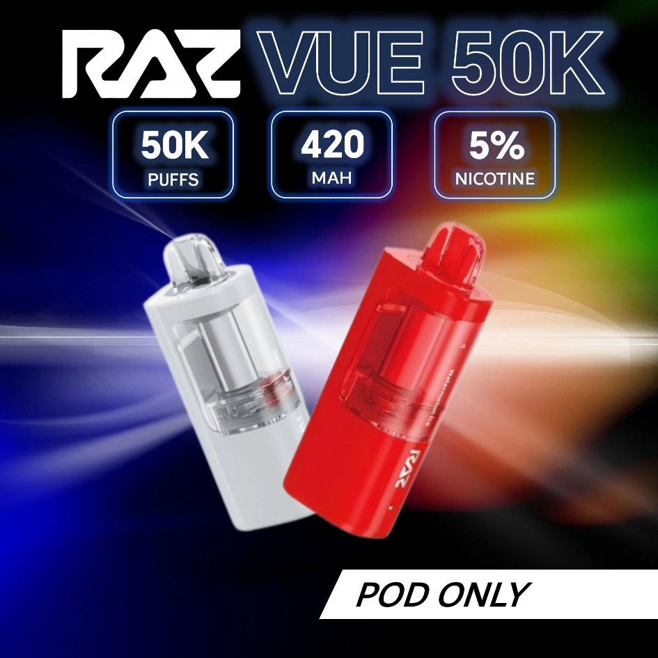 RAZ VUE 50K Replacement Pod 1 RAZ VUE 50K Replacement Pod
