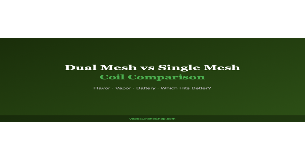 dual mesh coil vs single mesh coil