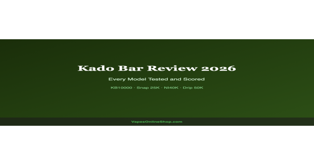 Kado Bar review 2026 - all models compared