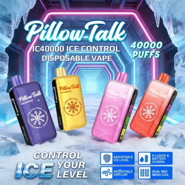 Pillow Talk IC40000 Ice Control Disposable Vape