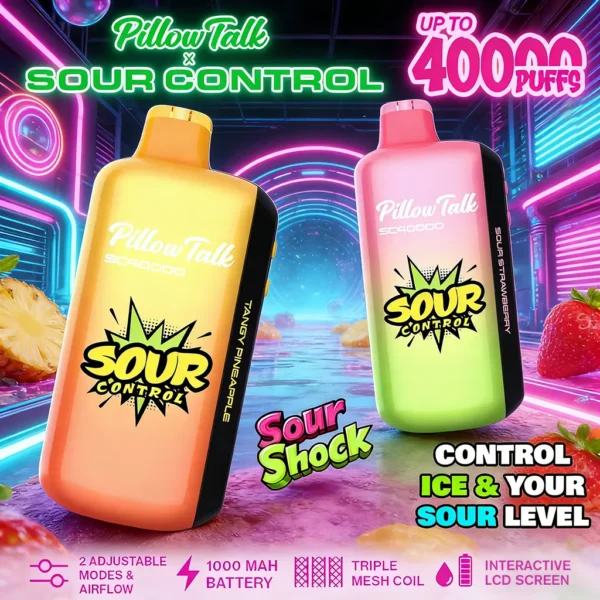 Pillow Talk SC40000 Sour Control Disposable Vape