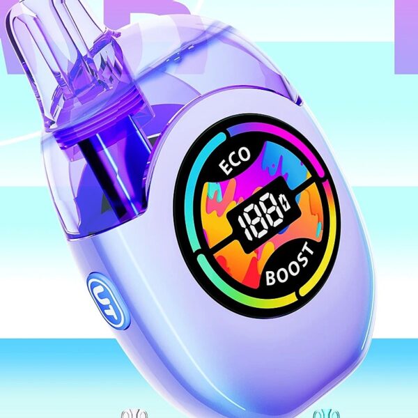 Flum UT Bar Clear Tank 50K | See-Through Pod Disposable Vape